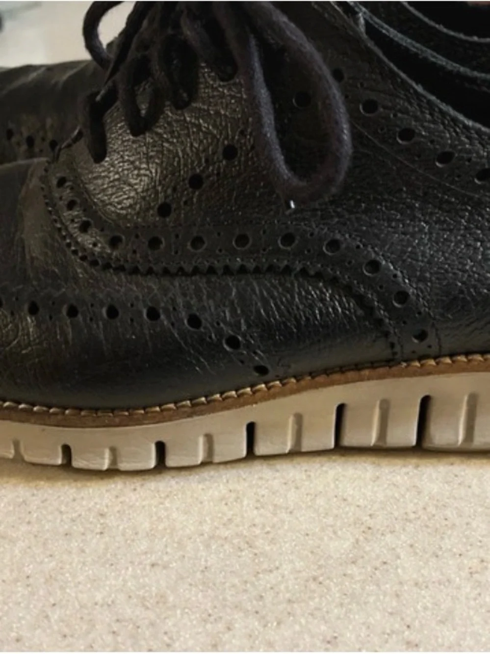 Cole Haan Men’s Zerogrand wingtip shoes